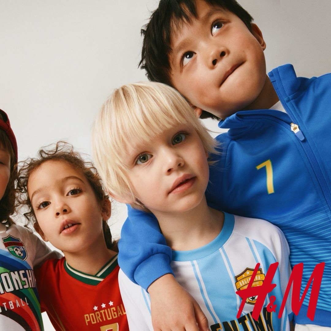 H&M World Cup ⚽️
קולקציית כדורגל לילדים ולילדות בדיוק בזמן למונדיאל, עכשיו בקניון אייסמול

#אייסמול #אילת #שופינג #hm